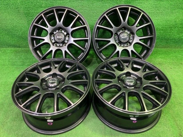 ミスティーレ ﾃﾞﾘｶD5 ホイール アルミ ガンメタ 16インチ 6.5J 5穴 4本 114.3 +38