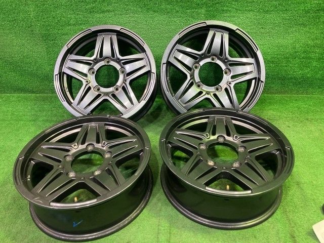 社外 ｼﾞﾑﾆｰ ホイール アルミ ガンメタ 16インチ 5.5J 5穴 4本 139.7 +20 26,862円