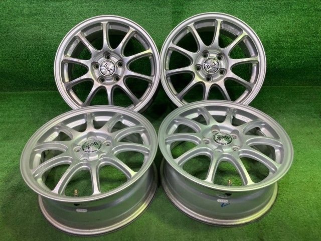デプレックス ﾌﾟﾘｳｽ ﾚｶﾞｼｨ ホイール アルミ シルバー 15インチ 6J 5穴 4本 100 +45 14,326円