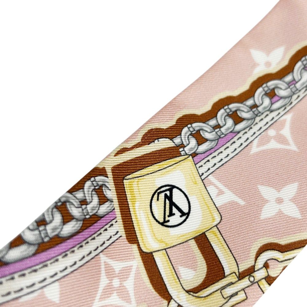 ルイヴィトン □新同□ バンドーBB アルティメット ツイリー スカーフ