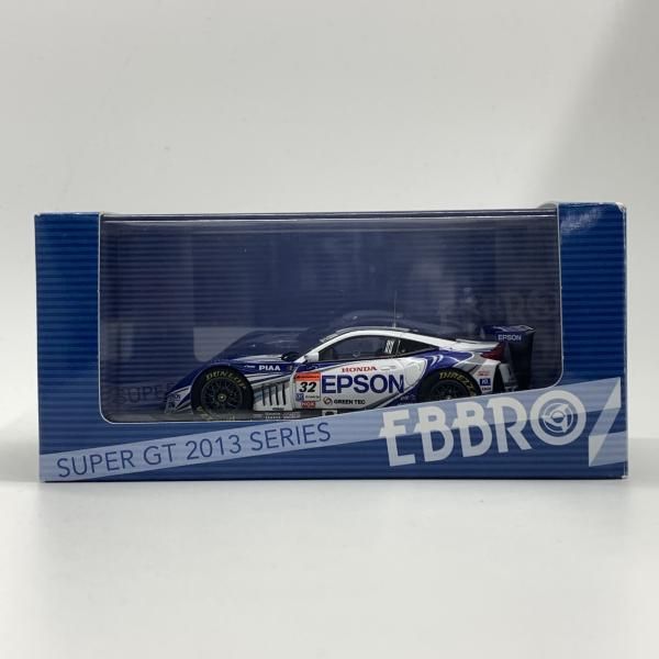 限定 エブロ 2013 HSV-010 CR-Z SUGO WINNER SET 中古】ｴﾌﾞﾛ 1/43 EPSON HSV-010 SUPER GT500 2013 No.32 完成品[10