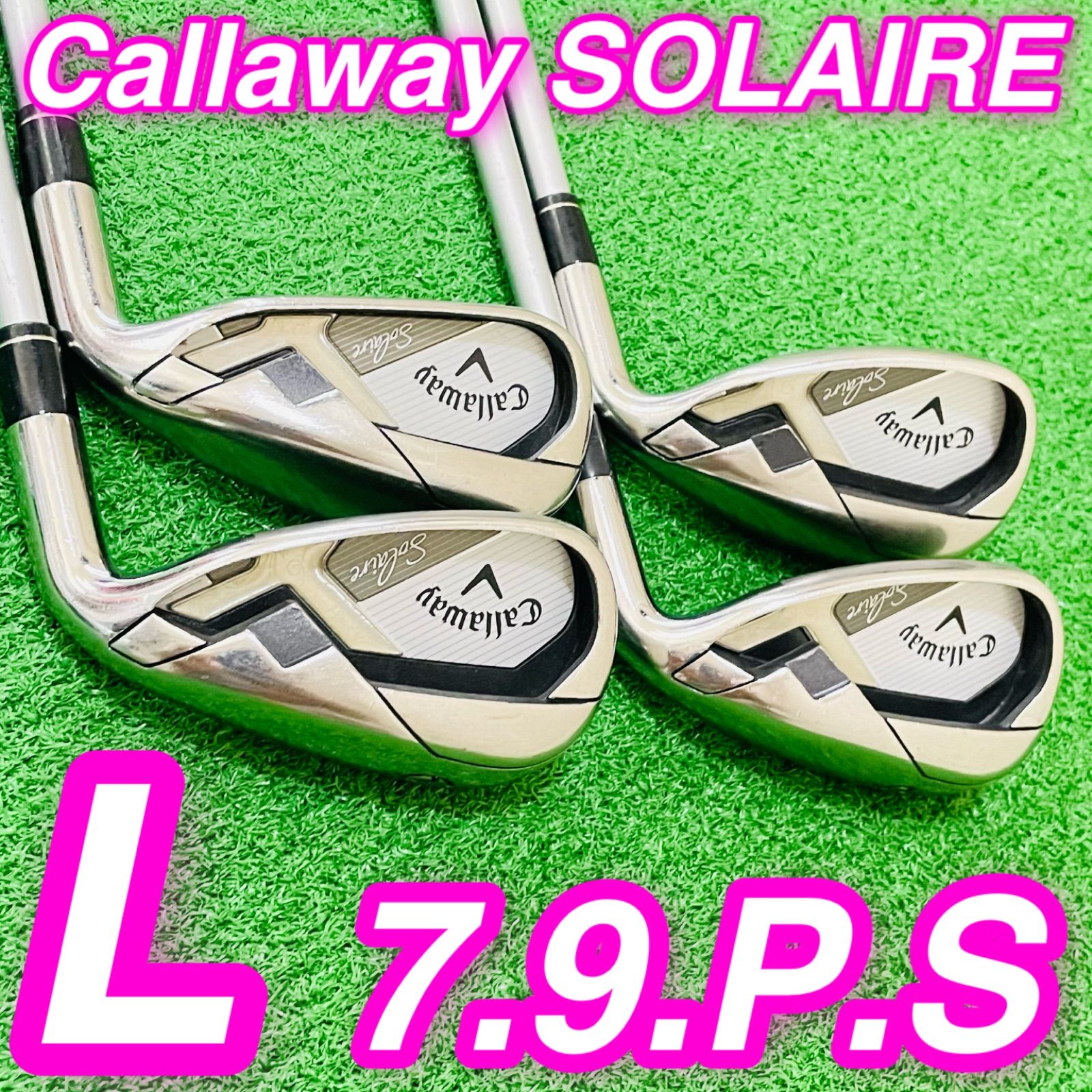 347 Callaway SOLAIRE キャロウェイ ソレイル アイアン4本セット