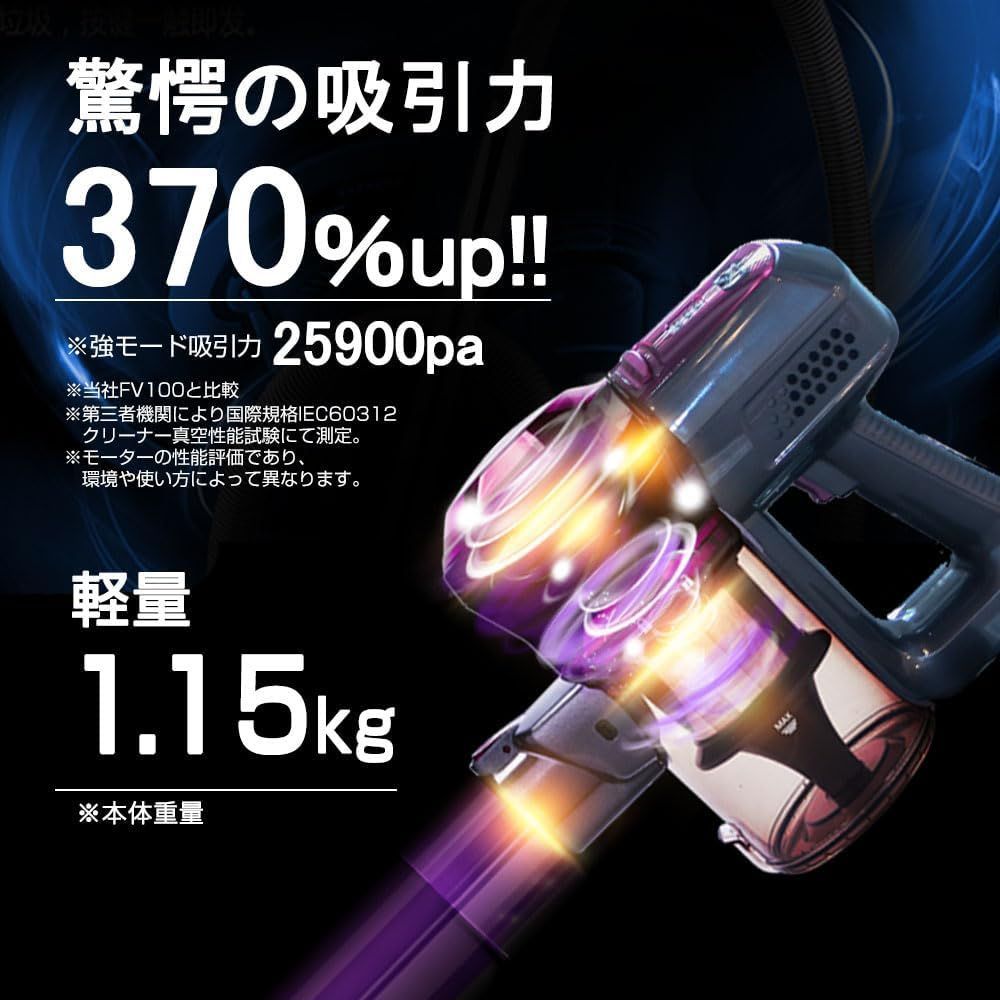 4H2　Orage C33 コードレス掃除機 スティック ハンディクリーナー 4H2 Orage C33 コードレスサイクロン掃除機 スティック ハンディ