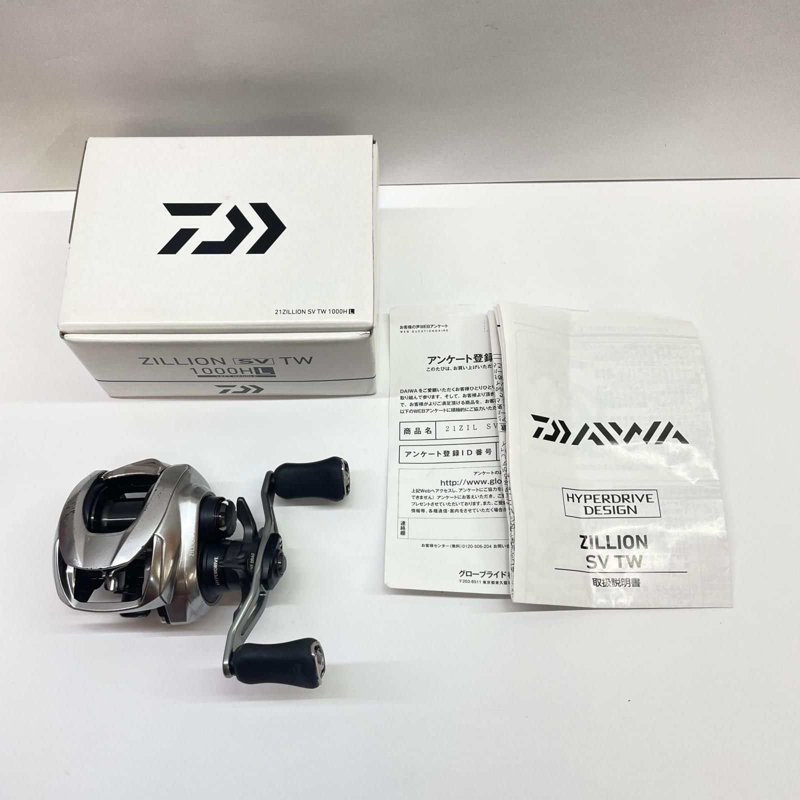 瀬戸大橋店】 中古 Daiwa | ダイワ リール 21ジリオンSVTW1000HL