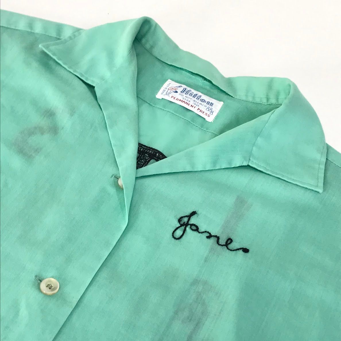 倉吉店】 中古 Hilton | ヒルトン 半袖シャツ 70s ボーリングシャツ