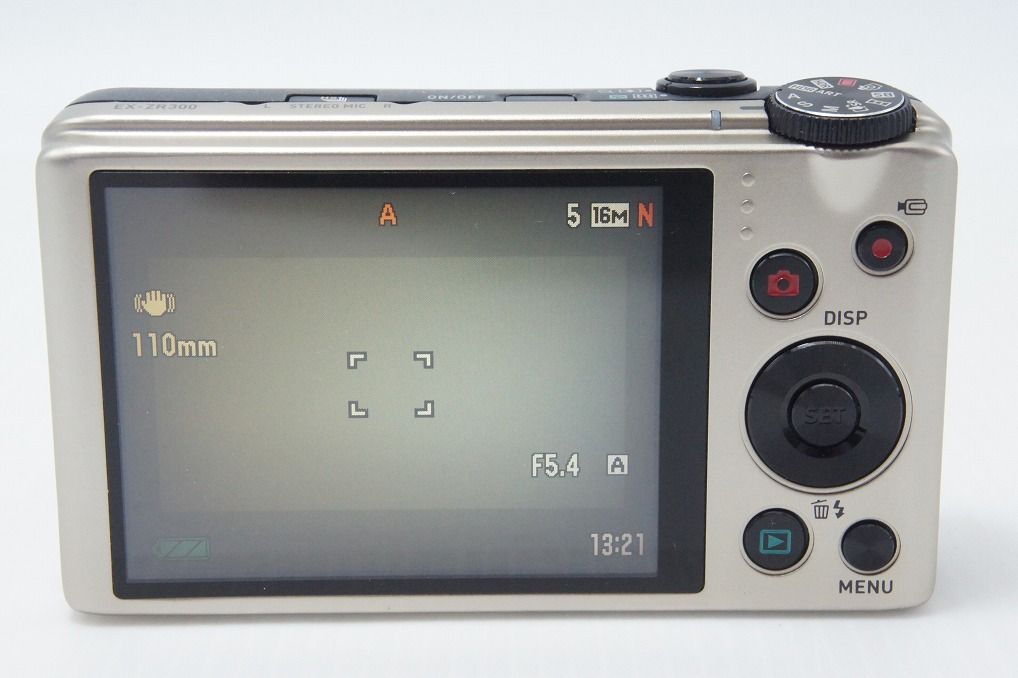 美品 CASIO カシオ HIGH SPEED EXILIM EX-ZR300 コンパクトデジタル