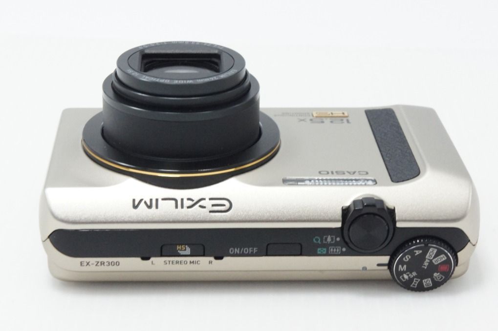 美品 CASIO カシオ HIGH SPEED EXILIM EX-ZR300 コンパクトデジタル