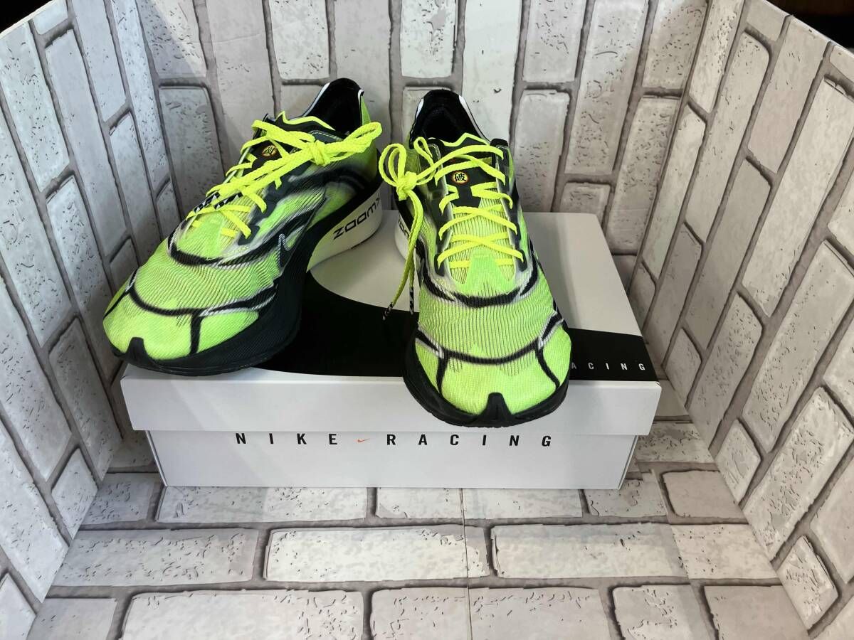 NIKE ナイキ ランニングシューズ IM8068-999 vaporfly 4 ekiden pack volt サイズ25.5cm スポーツ グリーン