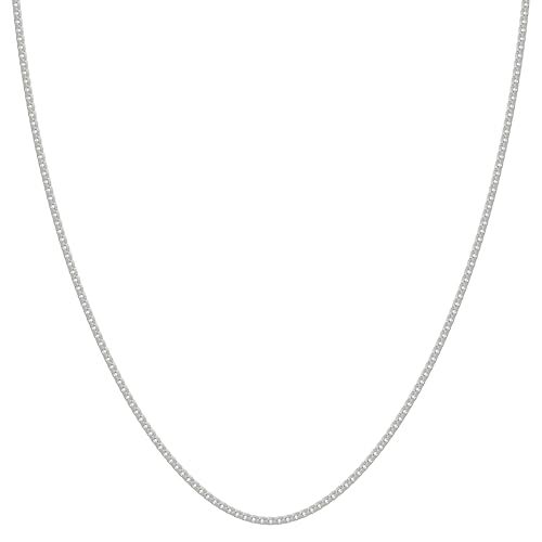 【新品】[新宿銀の蔵] シルバー 925 ベネチアンチェーン 幅約0.9?4.3mm 長さ38?80cm チェーン ネックレス レディース メンズ シンプル チェーンのみ