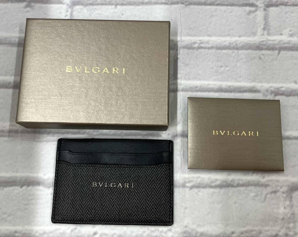 BVLGARI / ブルガリ / カードケース / ウィークエンド / イタリア製 / 2374406Y / 箱付き