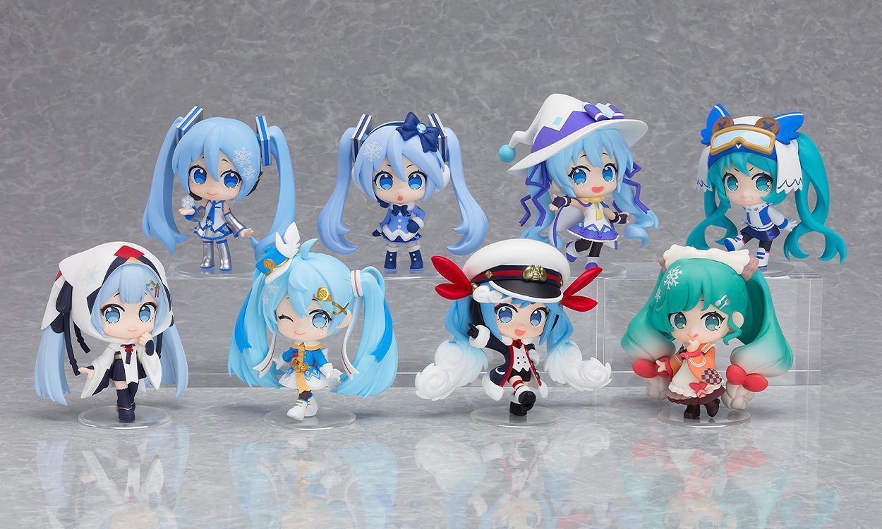 【予約】【新品】GOOD SMILE COMPANY ブラインドボックスシリーズ 雪ミクオールスターズ フィギュアコレクション Vol.1 8個入り1BOX【正規品】