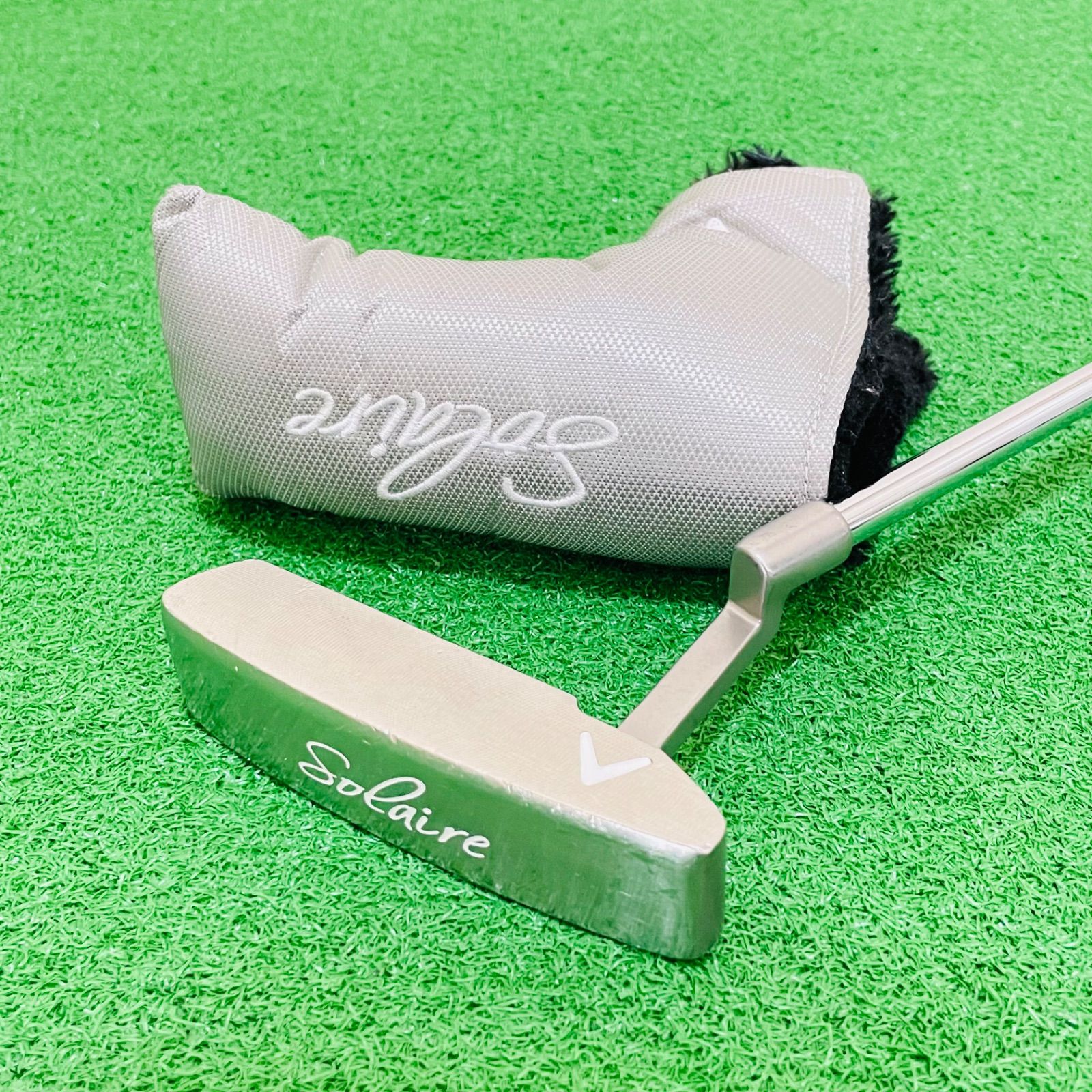 348 Callaway SOLAIRE キャロウェイ ソレイル レディース 女性用 パター 右利き ヘッドカバー付き 送料無料 匿名配送