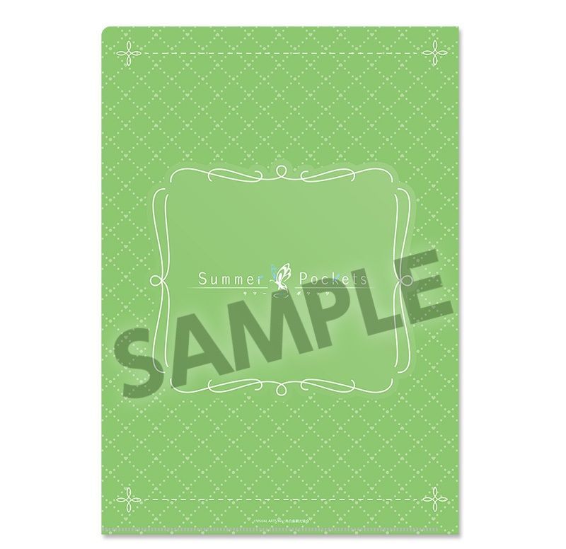 紬 ヴェンダース Summer Pockets 描き下ろしクリアファイル 紬