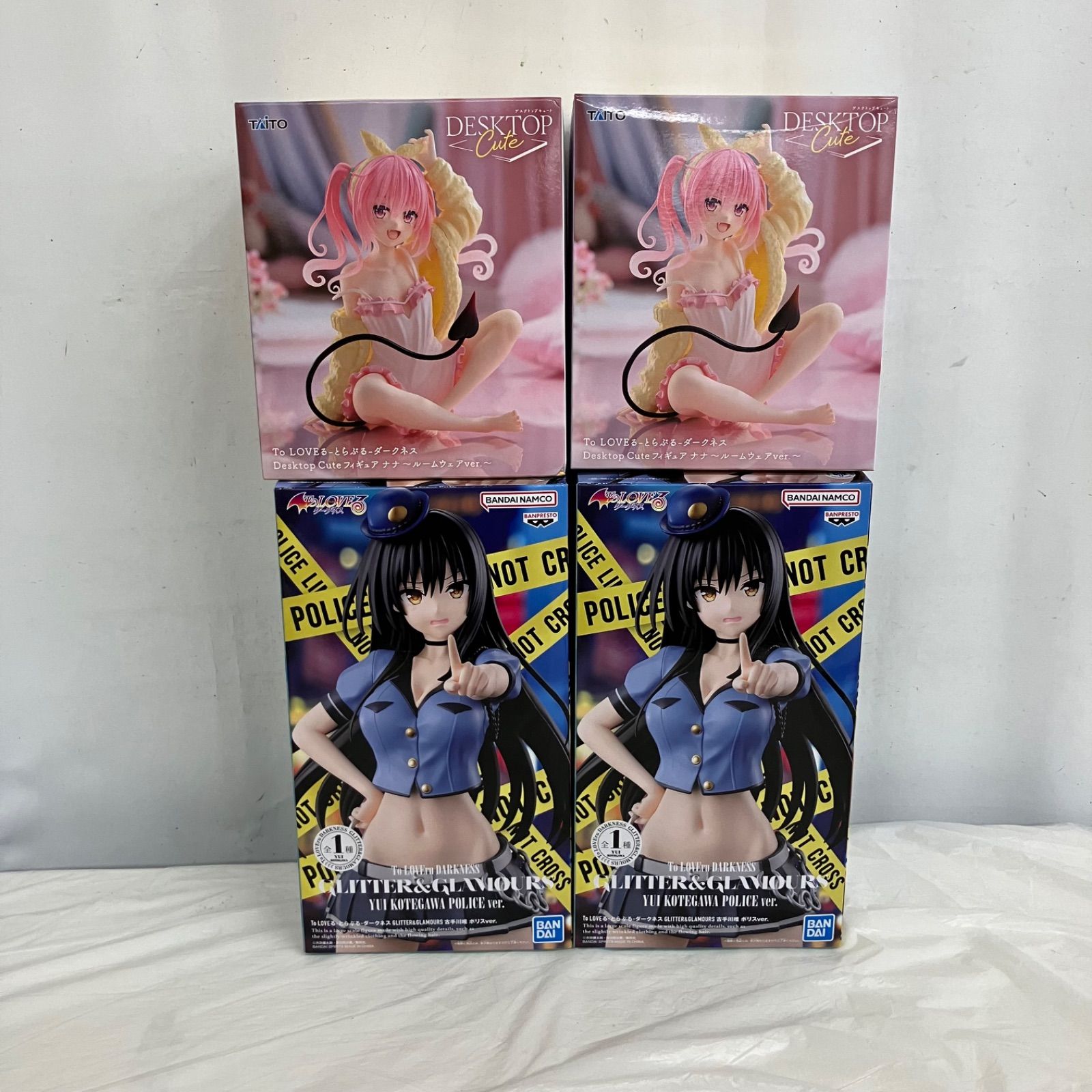 未開封 To LOVEる とらぶる ダークネス フィギュア4個 LF7937 f107