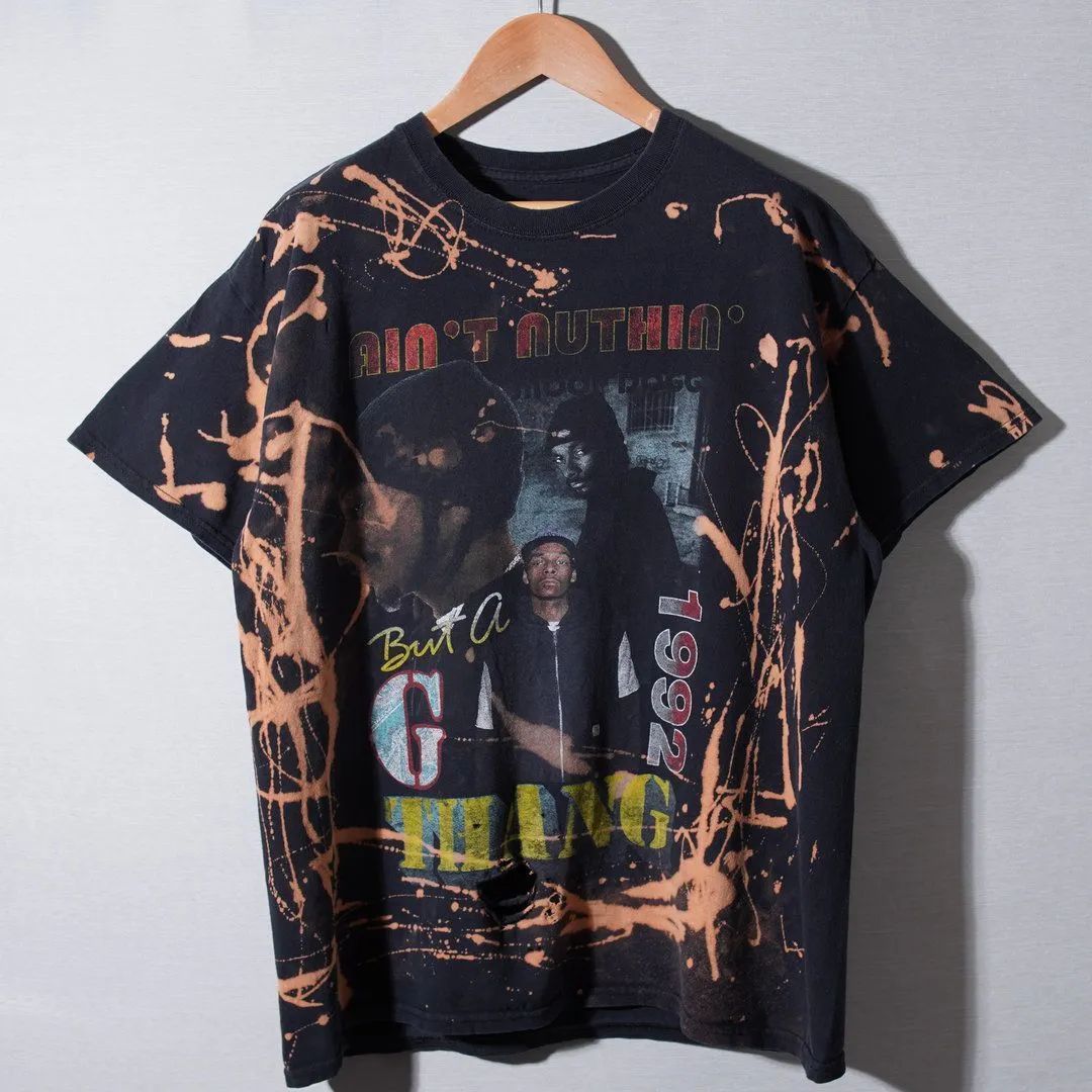 スヌープドッグ Snoop Dogg Tシャツ L ブラック ドクター ドレ Dr. Dre