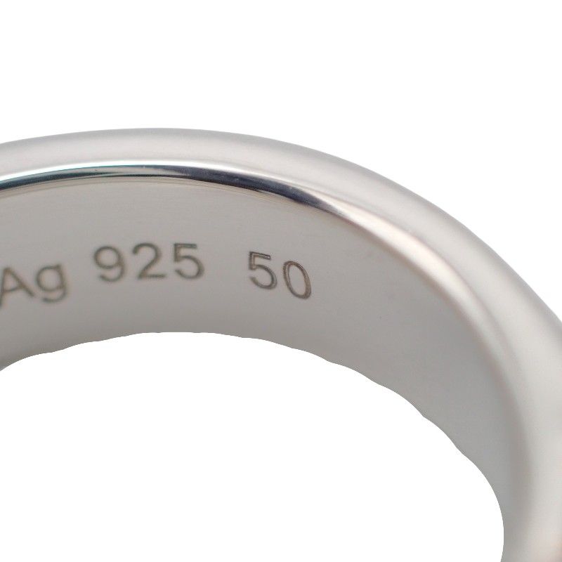エルメス HERMES サンチュール ベルト 10号 50 リング シルバー925