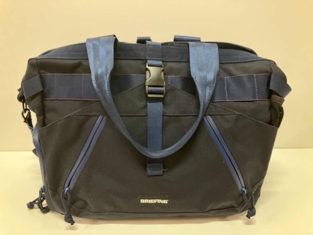 BRIEFING ブリーフィング green label relaxing別注 トートバッグ 2way ショルダーバッグ ボストンバッグ TRANSITION WIRE GOLF ネイビー