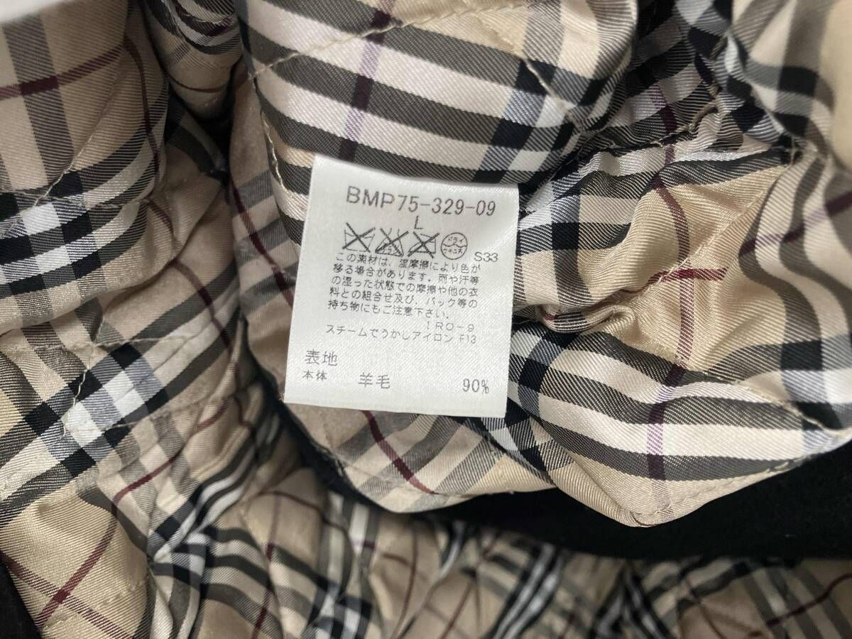 BURBERRY BLACK LABEL ブラック ファイヤーマンコート BMP75-329-09