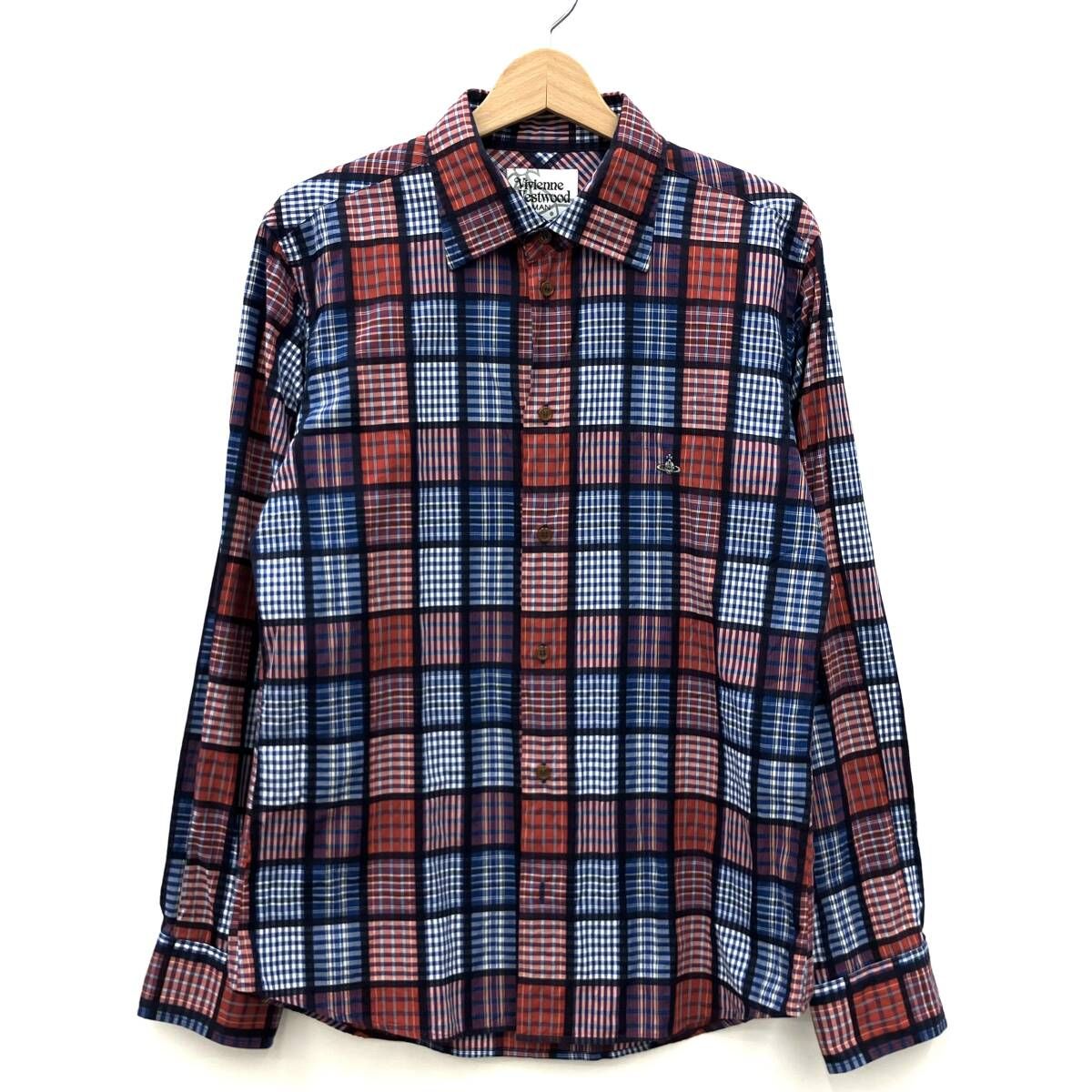 VIVIENNE WESTWOOD ヴィヴィアンウエストウッド 長袖シャツ VW-WR-71507 サイズ50