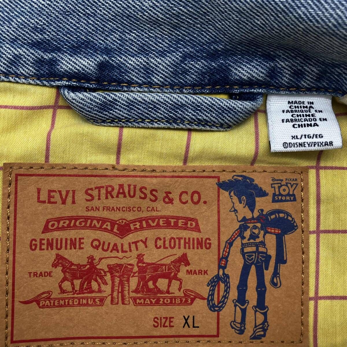 LEVI'S x TOY STORY Type III リーバイス トイストーリー3トラッカー