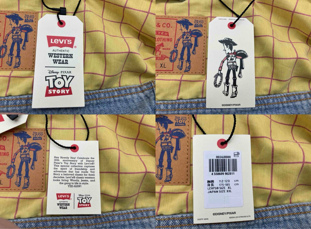 LEVI'S x TOY STORY Type III リーバイス トイストーリー3トラッカー