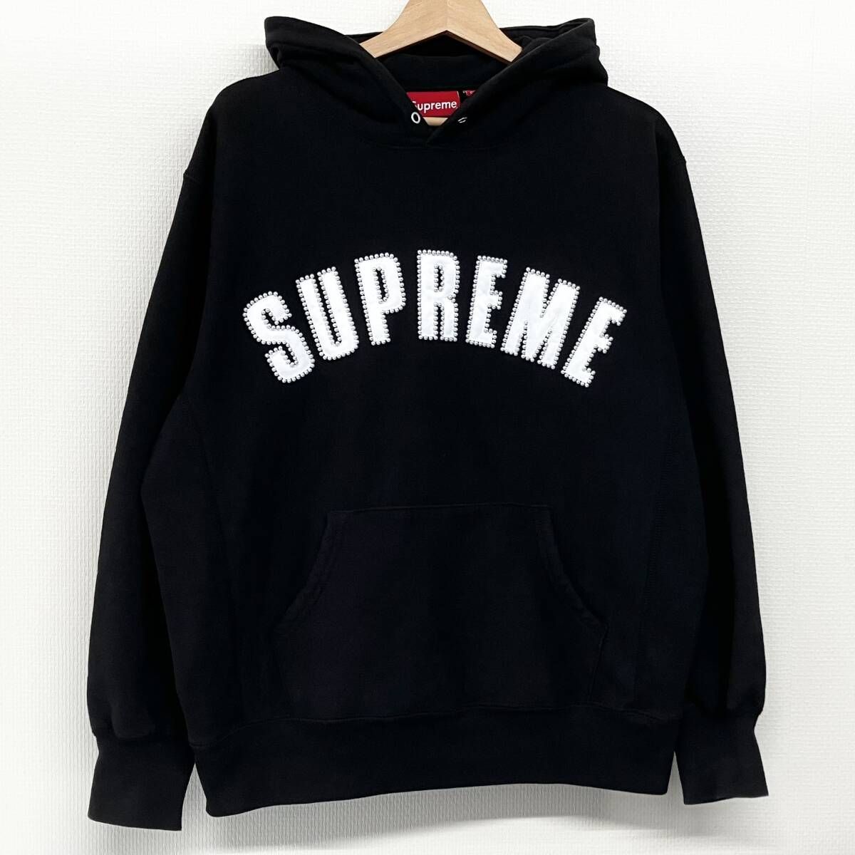 Supreme Pearl Logo Hooded Sweatshirt Black シュプリーム パールロゴ パーカー ブラック FW21 サイズS