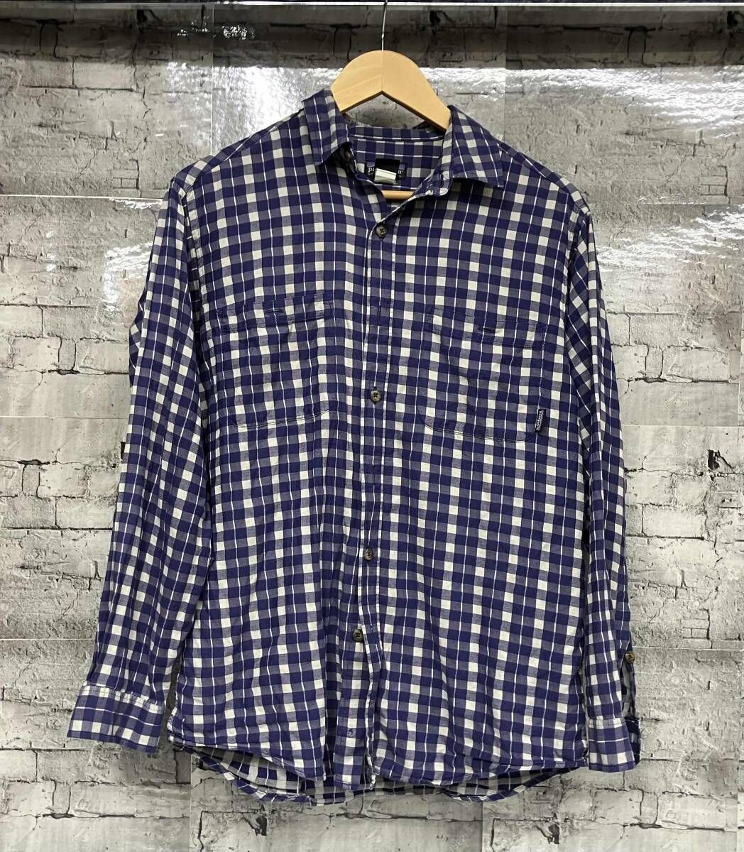 Patagonia 90s オーガニックコットンシャツ 長袖シャツ サイズS - メルカリ