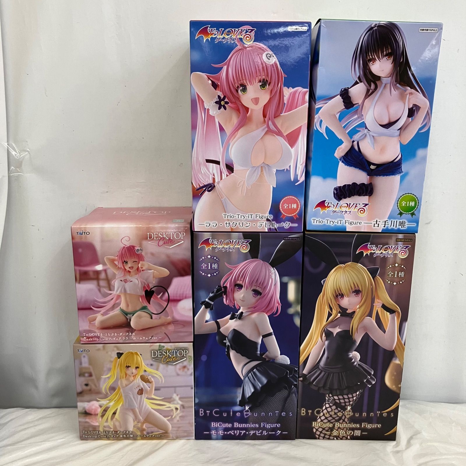 とらぶる To LOVEる フィギュア 7種セット 未開封 To LOVEる とらぶる ダークネス フィギュア 6種 LF7938 f107