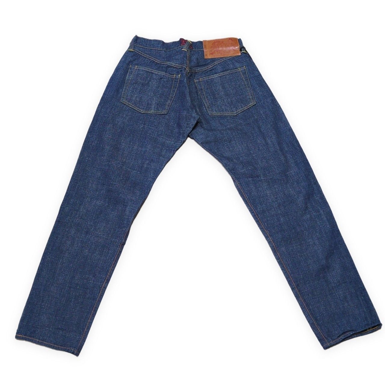 EVISU エヴィス Lot.2111 信用革パッチ デニムパンツ ジーンズ シンチ