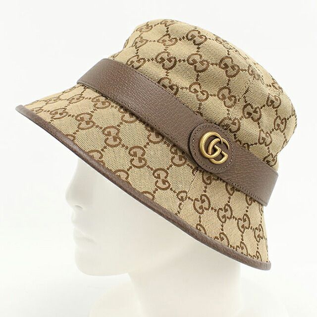 グッチ GUCCI 帽子 ユニセックス 576587 GGキャンバス フェドラハット