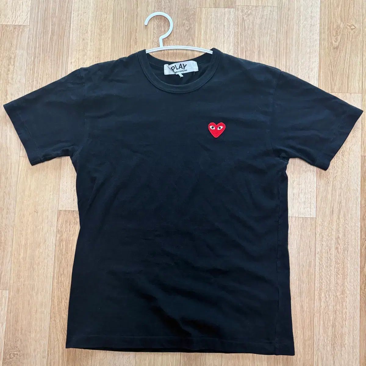PLAY コム・デ・ギャルソン レッド ハート Tシャツ ブラック L 5,951円