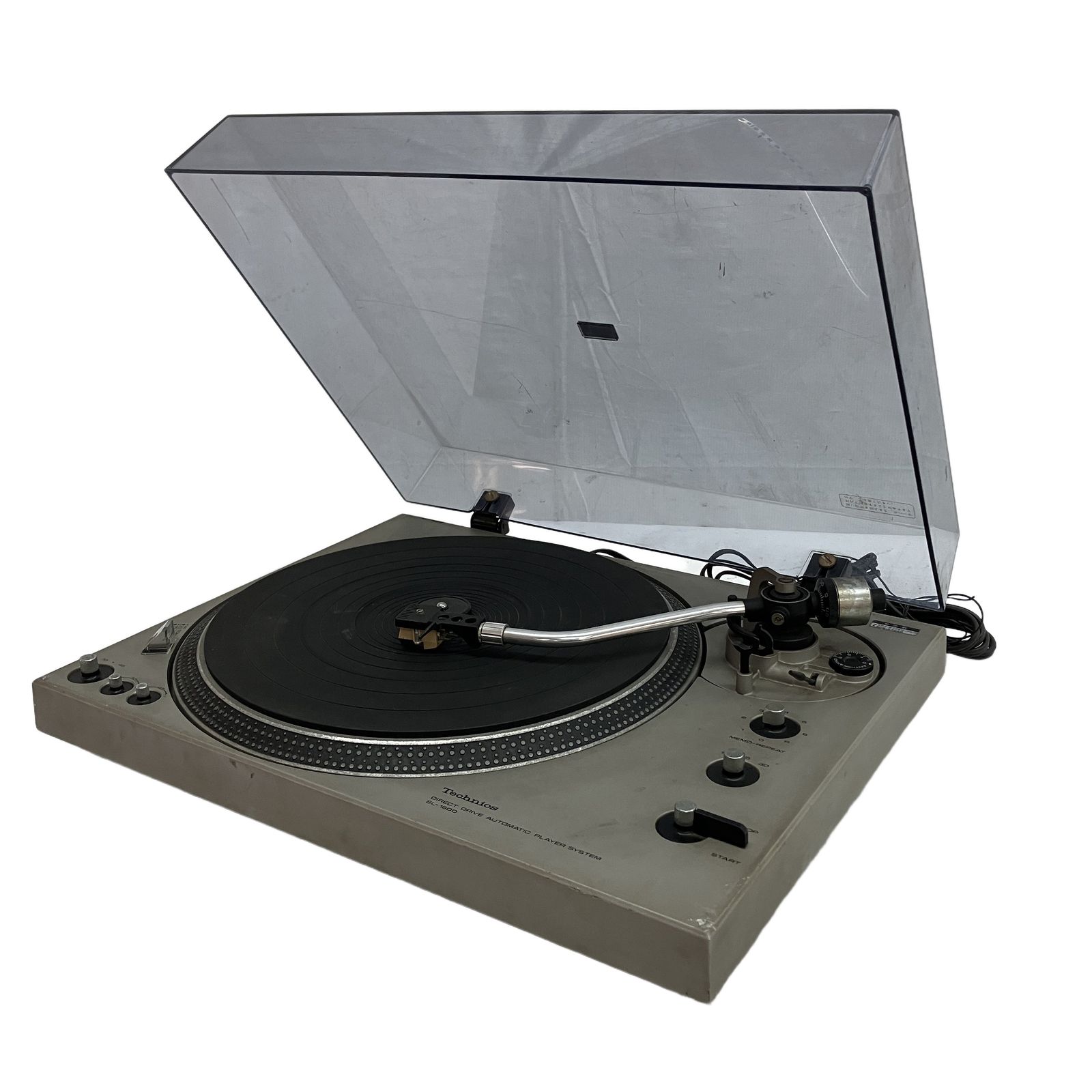 J】Technics SL-1600 ターンテーブル レコードプレーヤー テクニクス