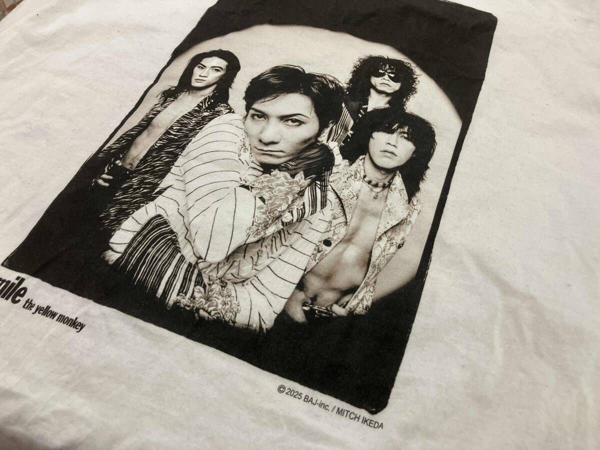 THE YELLOW MONKEY × MITCH IKEDA smile 半袖Tシャツ ホワイト - メルカリ