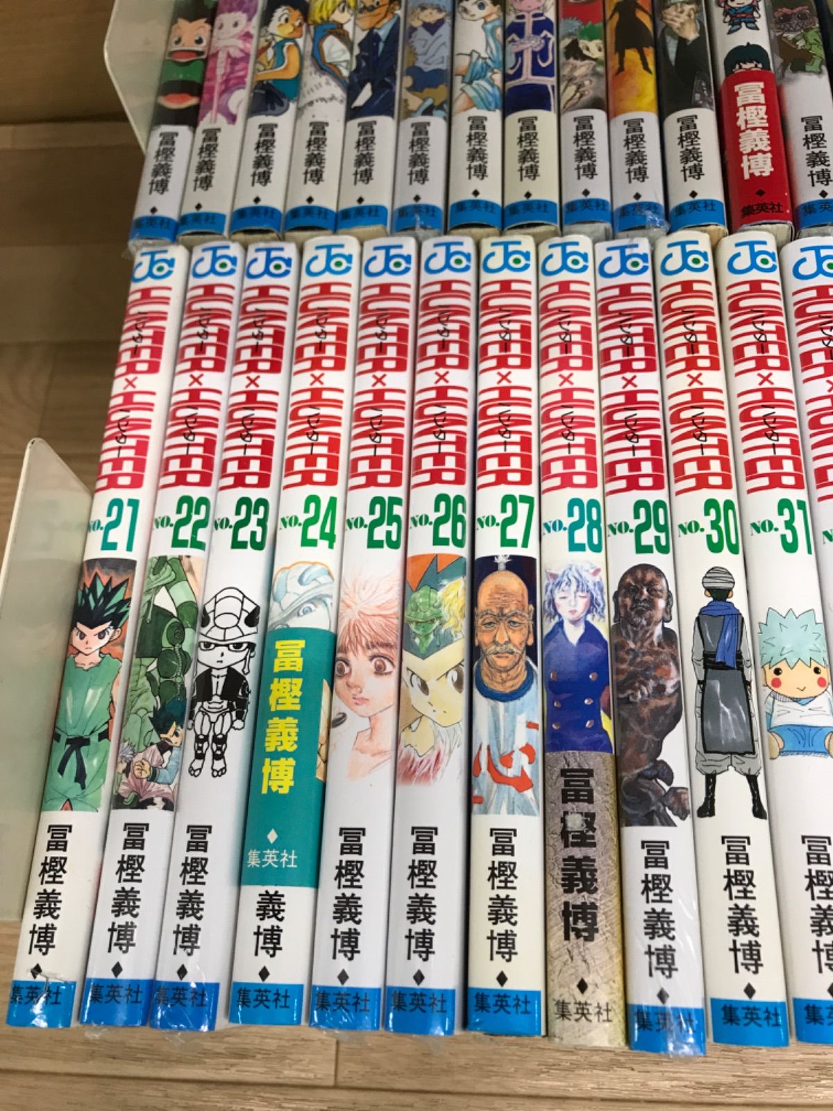 ☆①【未開封半分以上】ハンターハンター HUNTER×HUNTER 1~38巻