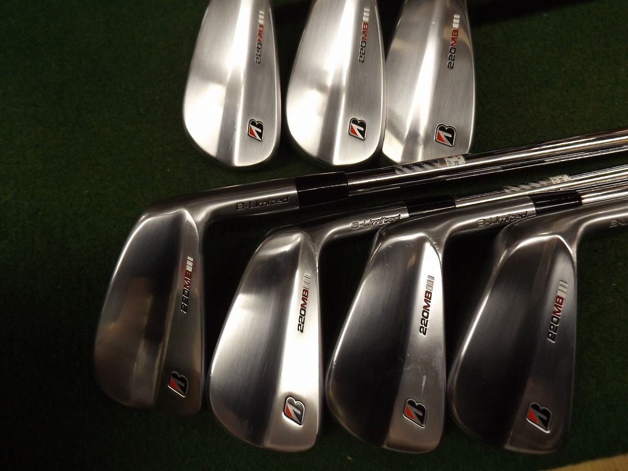 4191 B-Limited 220MB #5-PW NS MODUS3 TOUR120 S ブリヂストン アイアンセット .032246