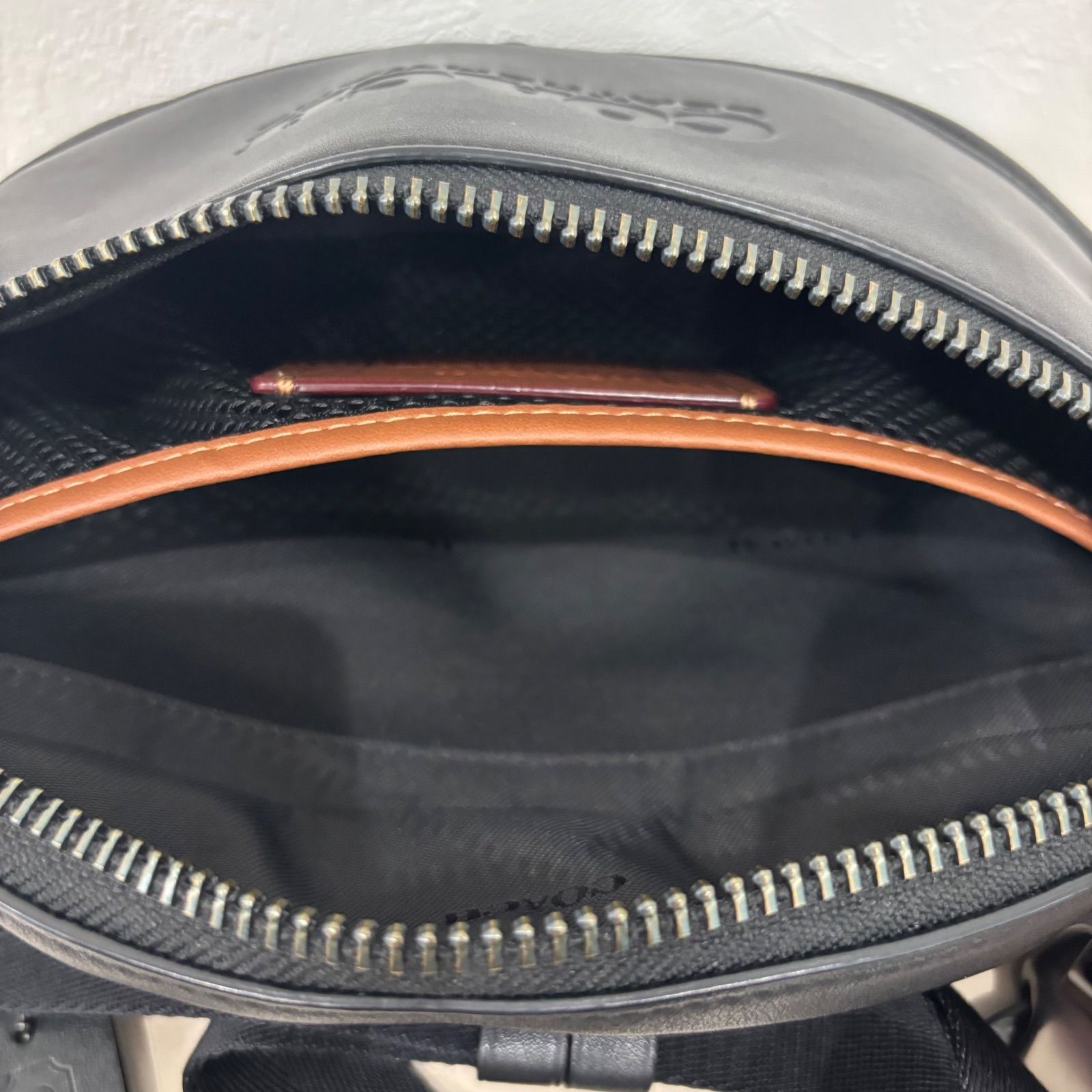 r2291)【美品】COACH コーチ リーグベルト バッグ C2291 ウエスト