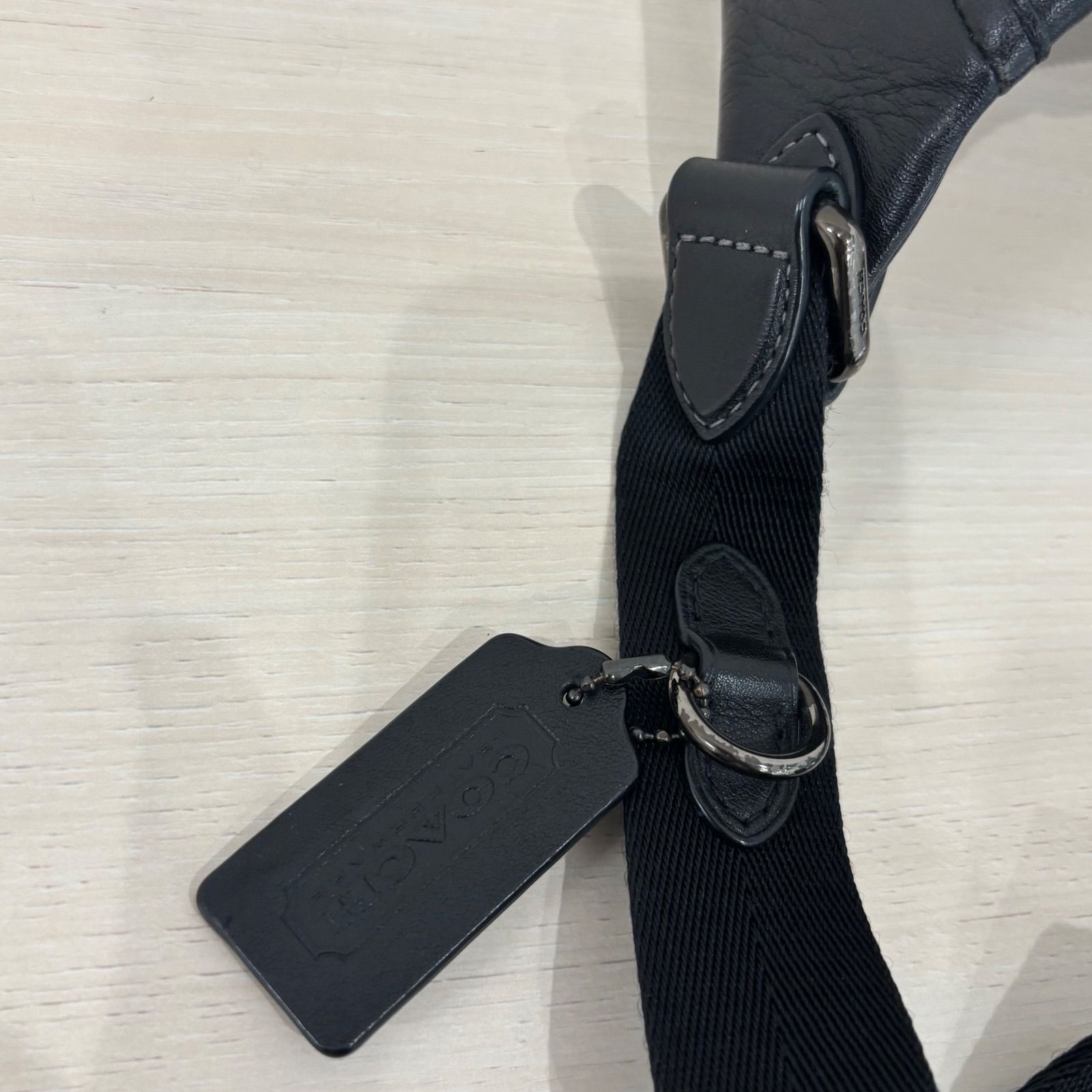 r2291)【美品】COACH コーチ リーグベルト バッグ C2291 ウエスト
