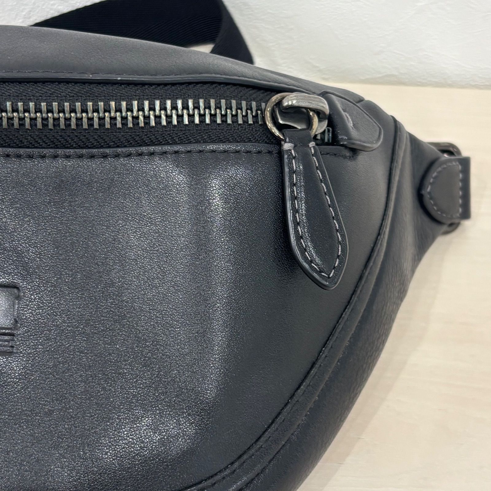 r2291)【美品】COACH コーチ リーグベルト バッグ C2291 ウエスト
