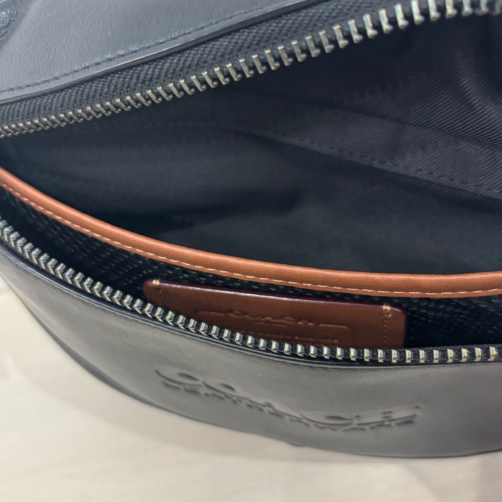 r2291)【美品】COACH コーチ リーグベルト バッグ C2291 ウエスト