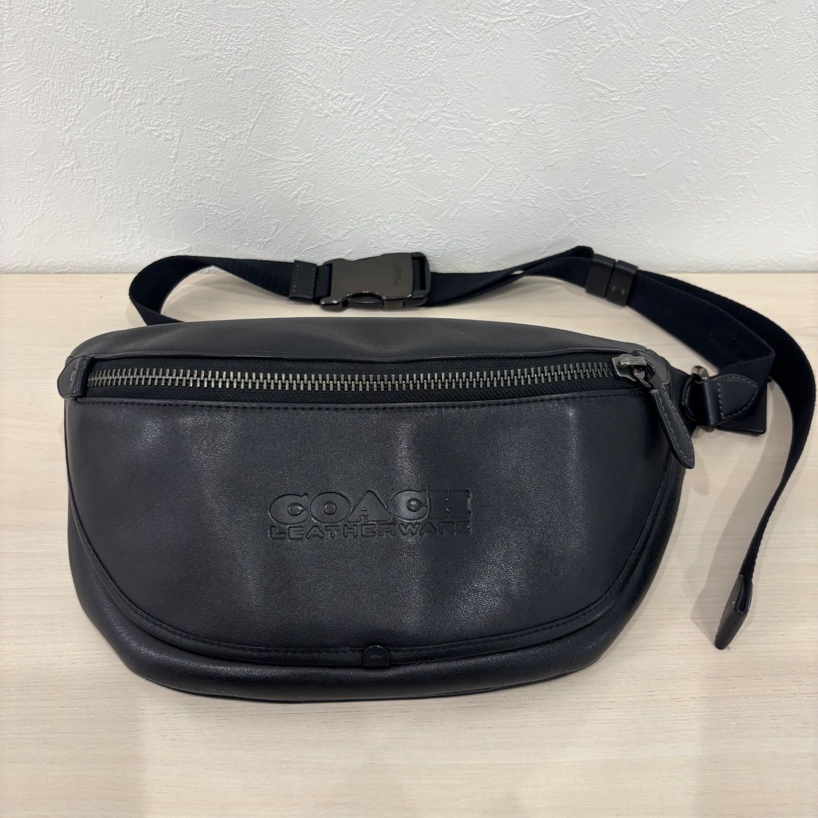 r2291)【美品】COACH コーチ リーグベルト バッグ C2291 ウエスト