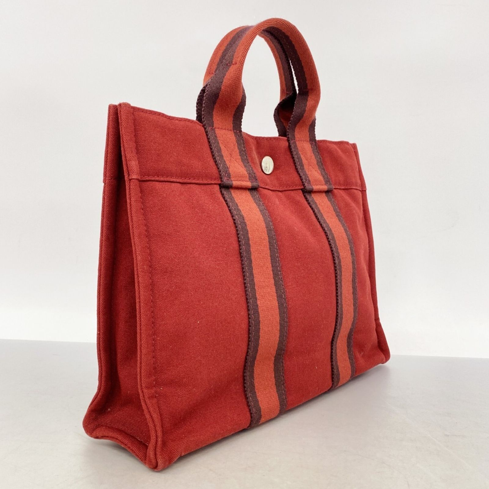 エルメス(Hermes) エルメス ハンドバッグ フールトゥPM キャンバス