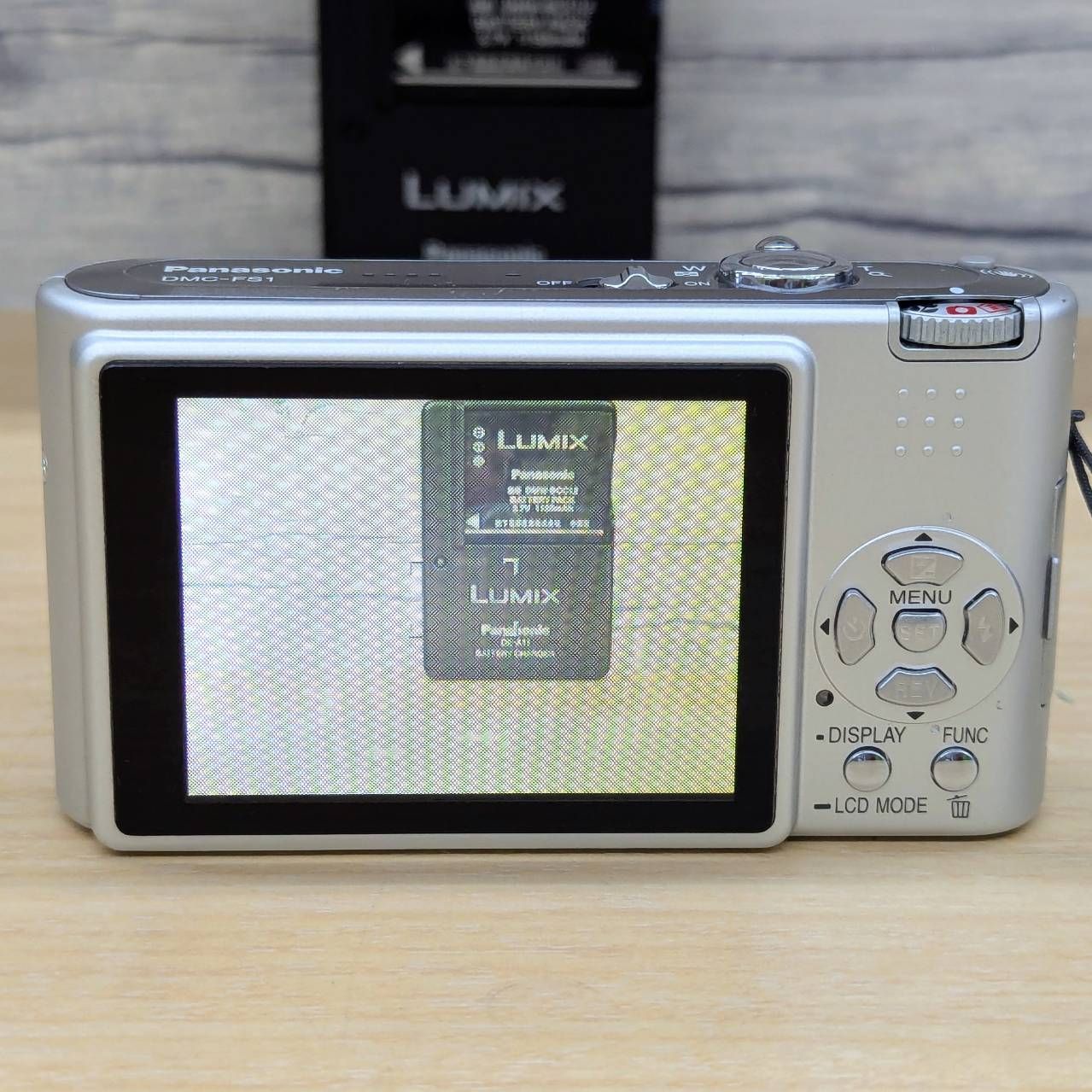 亘】動作品 2007年 6MP 小型 LUMIX DMC-FS1 Pansonic パナソニック
