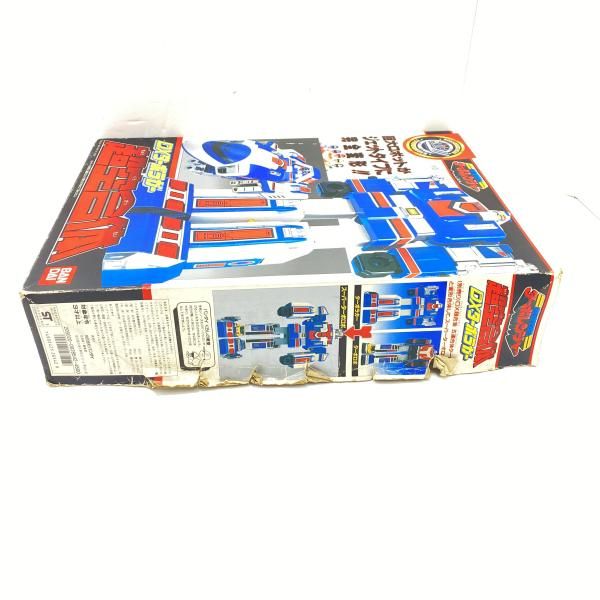 DXターボラガー　超空合体　高速ターボレンジャー　BANDAI 箱付き 中古】【開封】HM)おもちゃ 超空合体 DXターボラガー 「高速戦隊ターボ