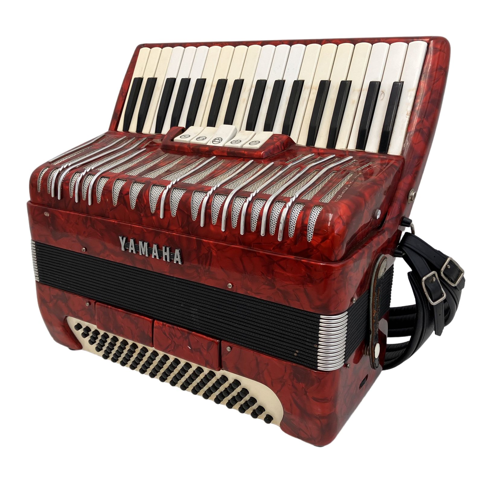 YAMAHA YA-80 アコーディオン 34鍵盤 ヤマハ 鍵盤楽器 中古 Z11465734