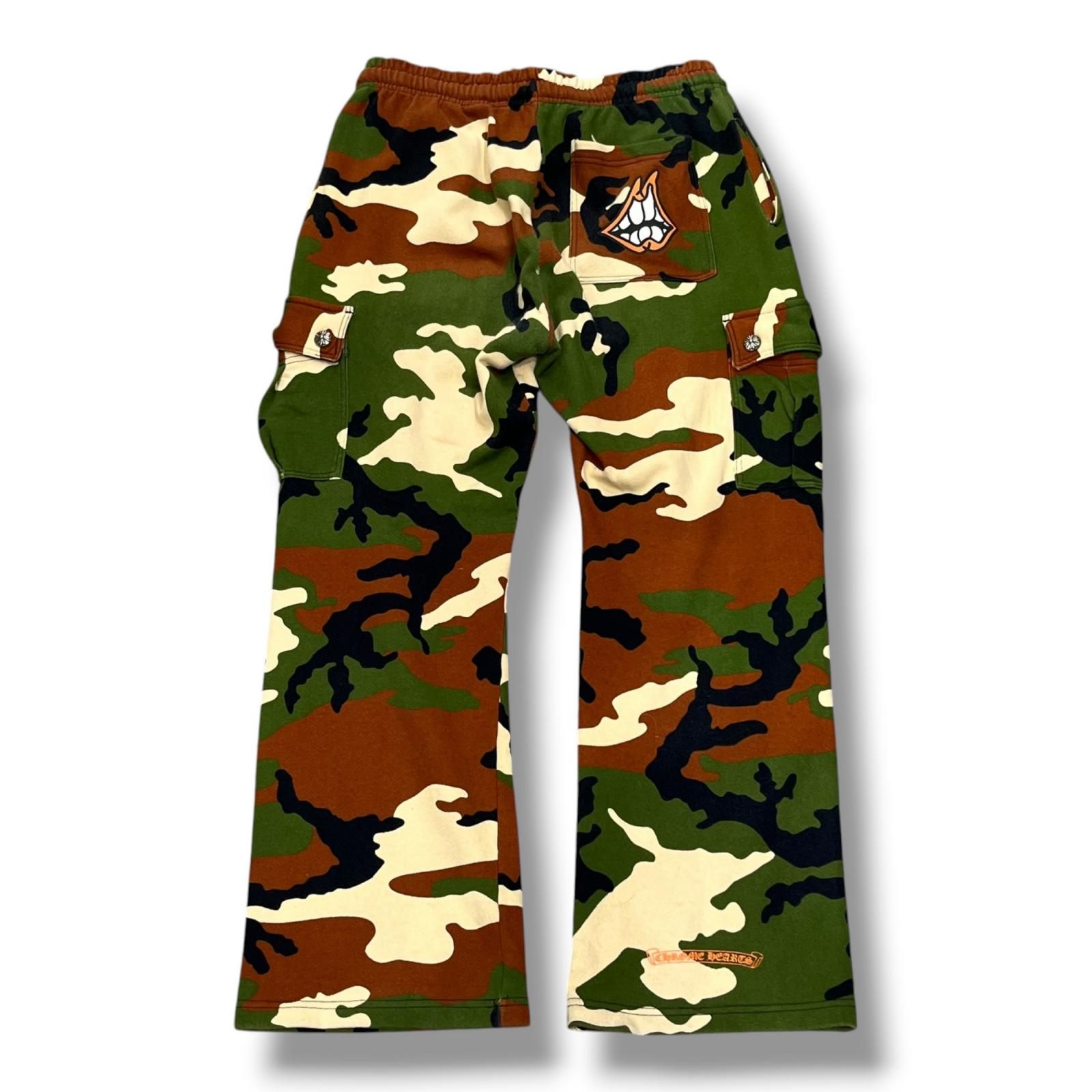 国内正規 CHROME HEARTS MATTY BOY CAMO CARGO SWEATPANTS マッティ