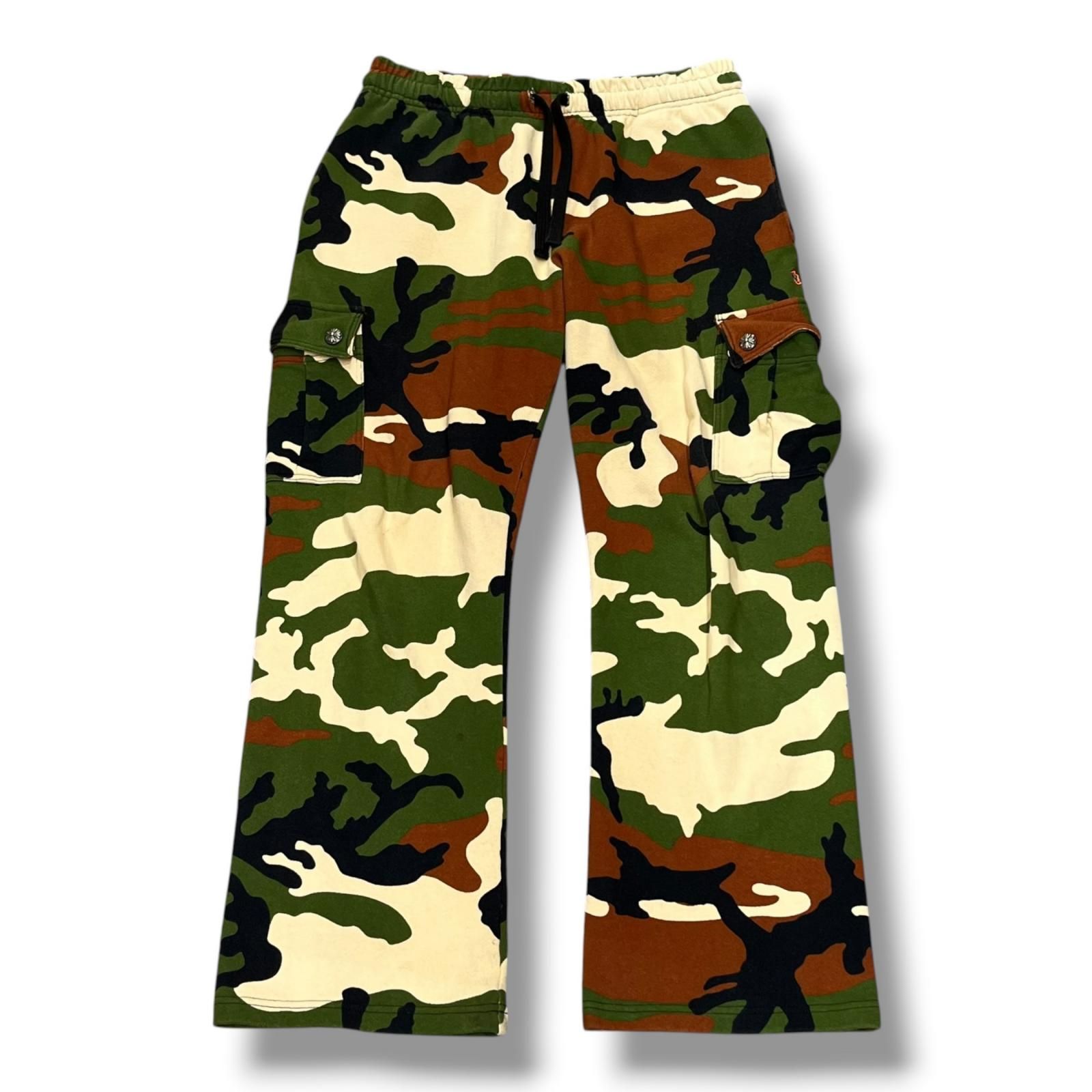 国内正規 CHROME HEARTS MATTY BOY CAMO CARGO SWEATPANTS マッティ