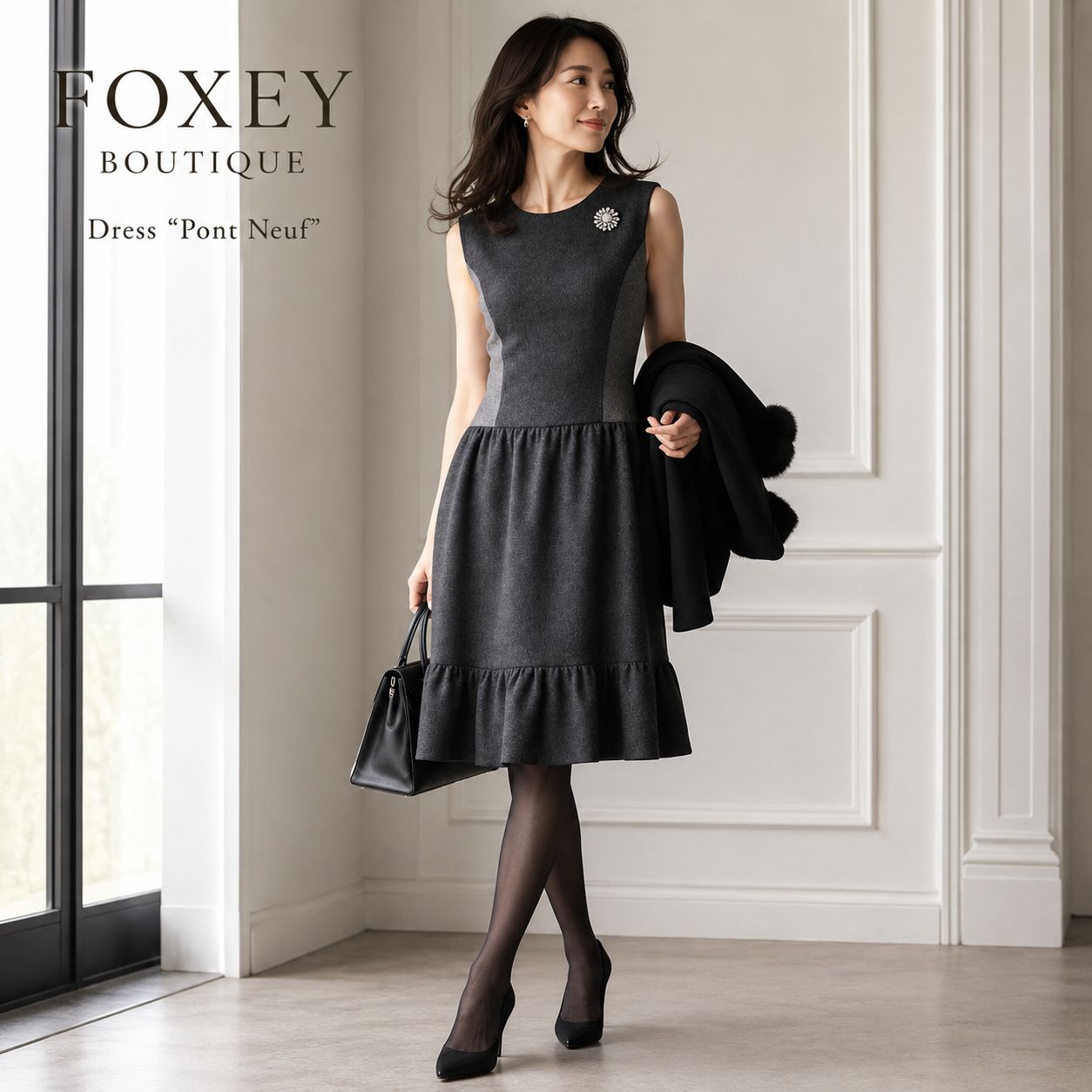 FOXEY BOUTIQUE フォクシー☆ワンピース M □ フォクシー ブティック 