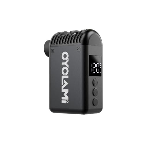 A2mini 自転車用 電動空気入れ 100/120PSI 気圧表示 超軽量 超小型 USB充電式 コンパクト コンパクト 携帯ポンプ 自動停止 米式・仏式バルブ対応 エアーホース付き ロードバイク、マウンテンバイク用 カバー付き 日本語説明 a32f9d7a