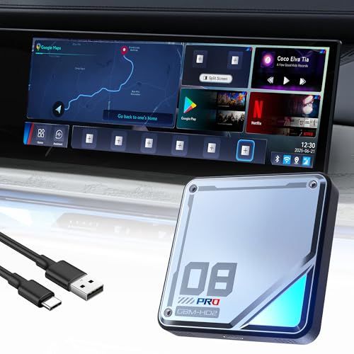【BMW専用・冷却ファン内蔵】YolanAuto 改良モデル CarPlay AIボックス（Android 13搭載 8GB+128GB）YouTube/Netflix/ABEMA車内視聴｜発熱・動作遅延を軽減｜アプリDL・内蔵GPS搭載｜B c77ae2ef 30,732円