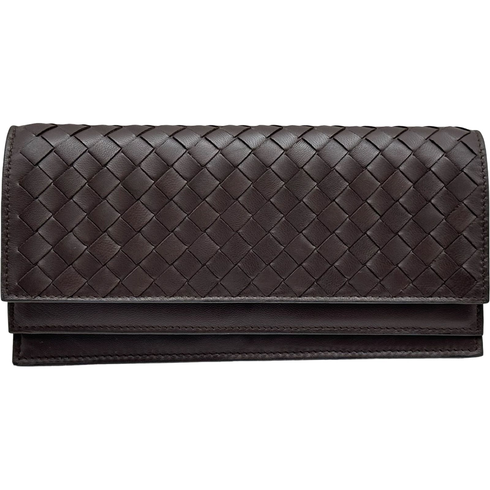 ボッテガ・ヴェネタ BOTTEGA VENETA イントレチャート二つ折り財布